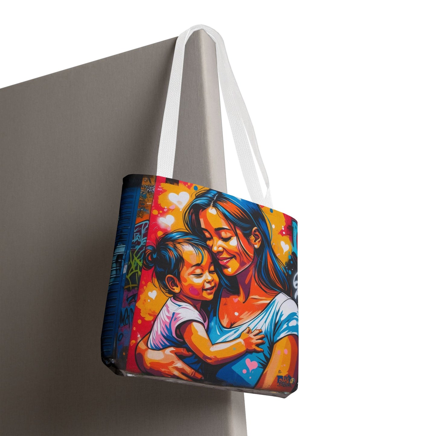 Artistic Surge - Eco-Friendly Canvas Tote Bag - HUG