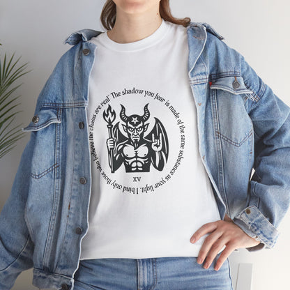 The Devil - ArcanaPop T-Shirt – Where Tarot Magic Meets Pop Art