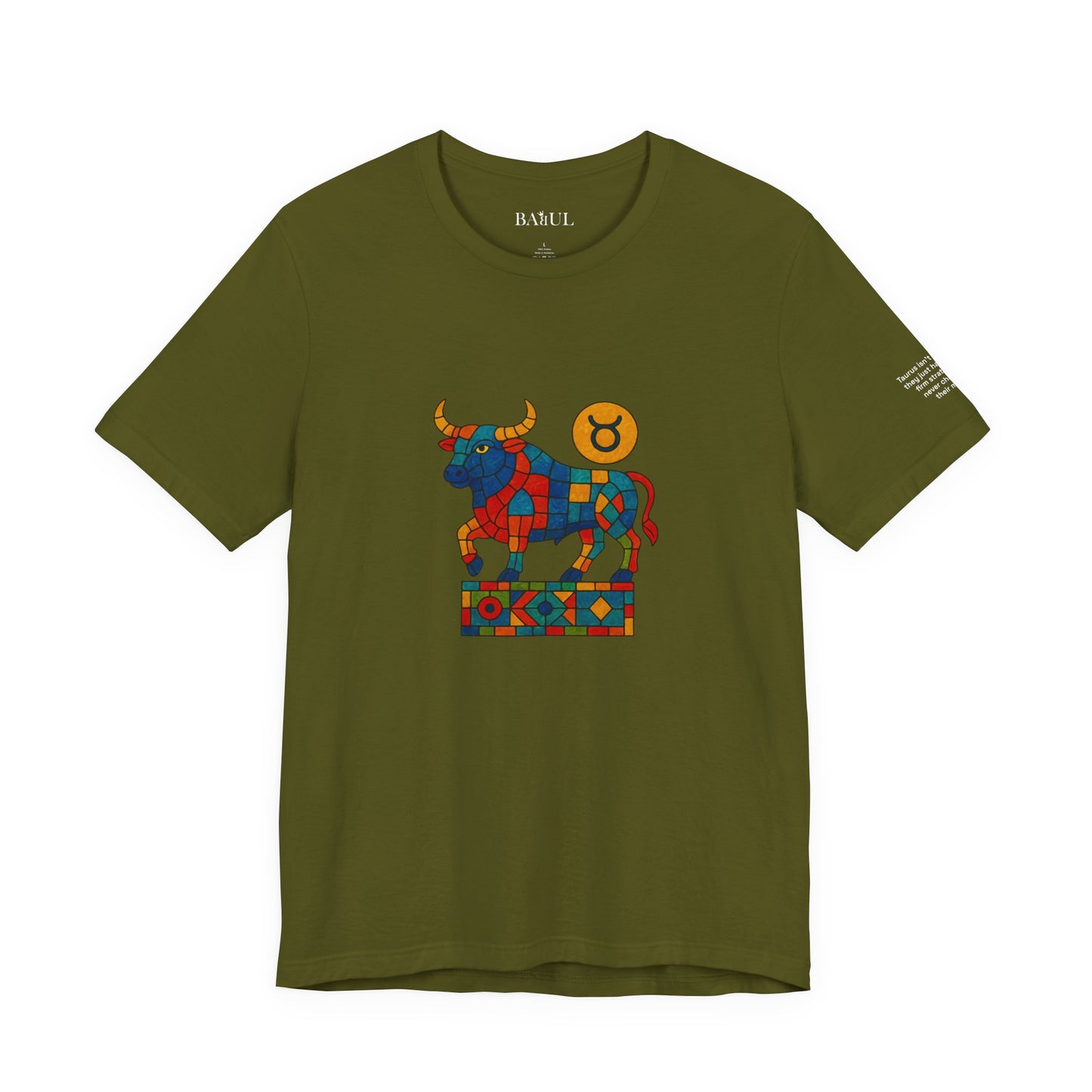TAURUS - T-shirt, The Zodiac in Colors