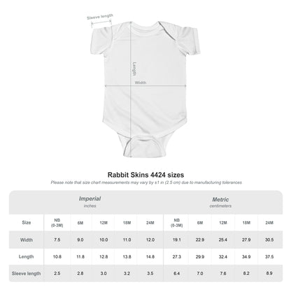 Adorable Baby Bodysuit with Cute Bunny Design