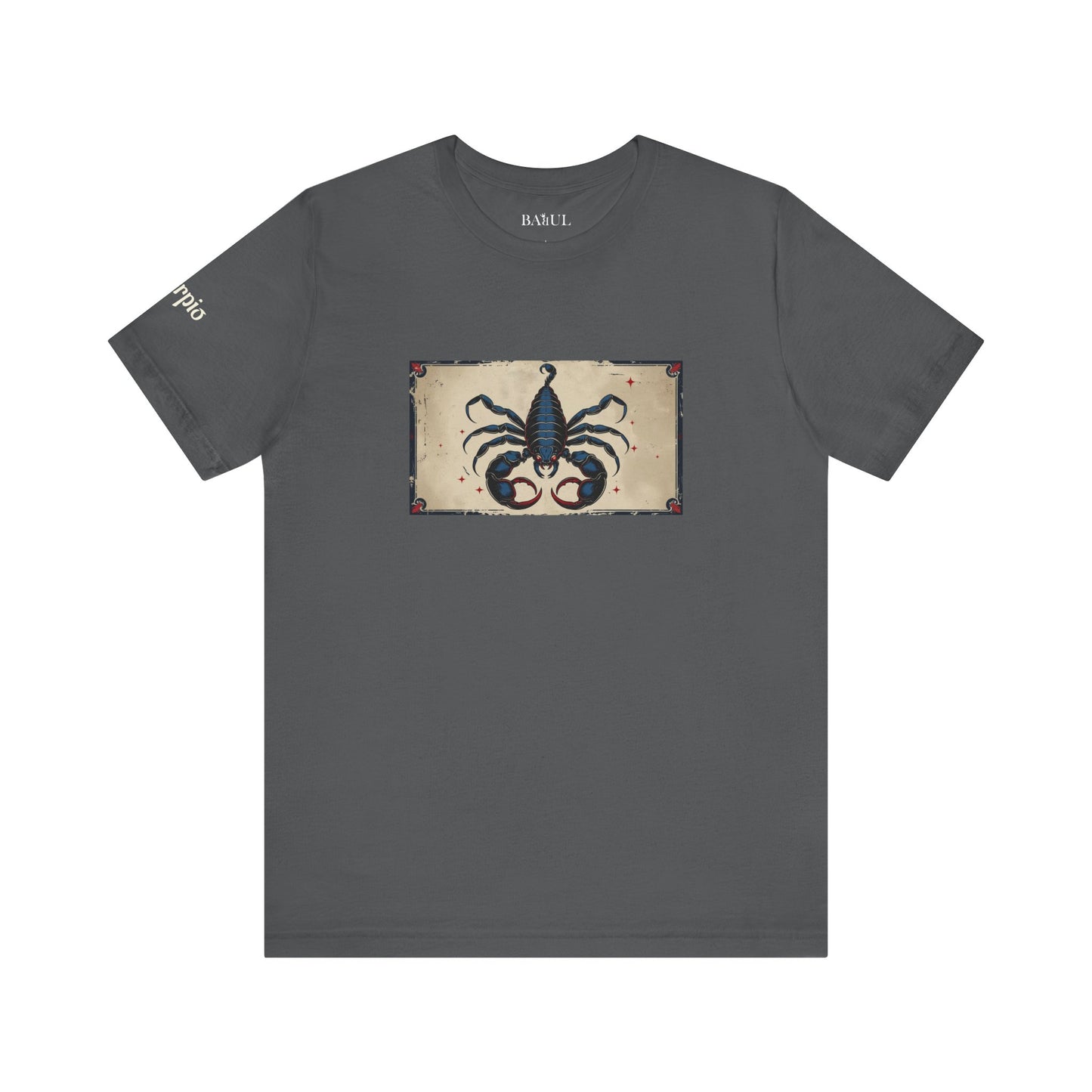 Scorpio - Gothic Zodiac T-Shirt. Zodiac in the Shadows