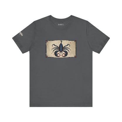 Scorpio - Gothic Zodiac T-Shirt. Zodiac in the Shadows