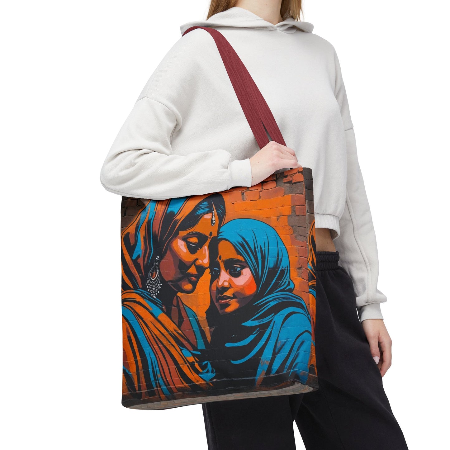 Artistic Surge - Eco-Friendly Canvas Tote Bag - TENDERNESS