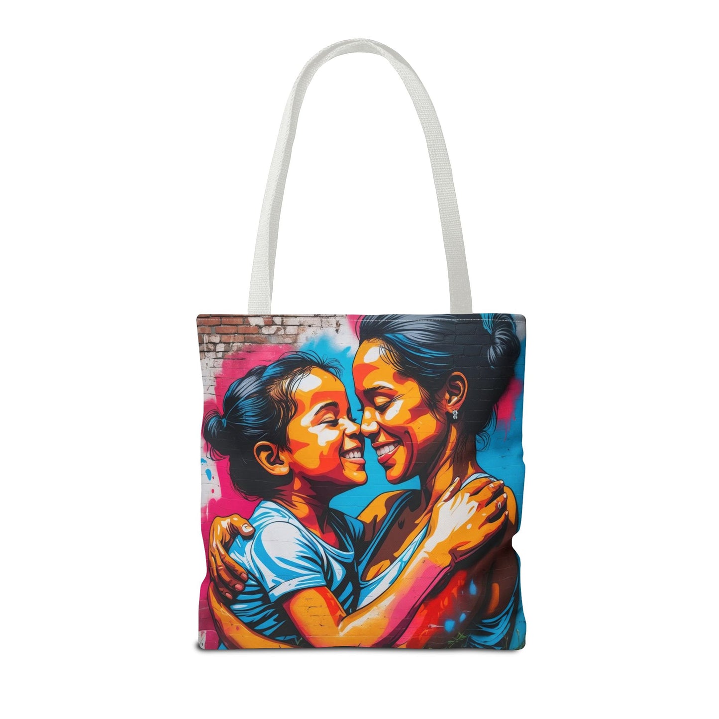 Artistic Surge - Eco-Friendly Canvas Tote Bag - SMILING HUG