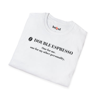 CoffeeTherapy T-Shirt – Irony Is the Best Cure (Right After Coffee)
