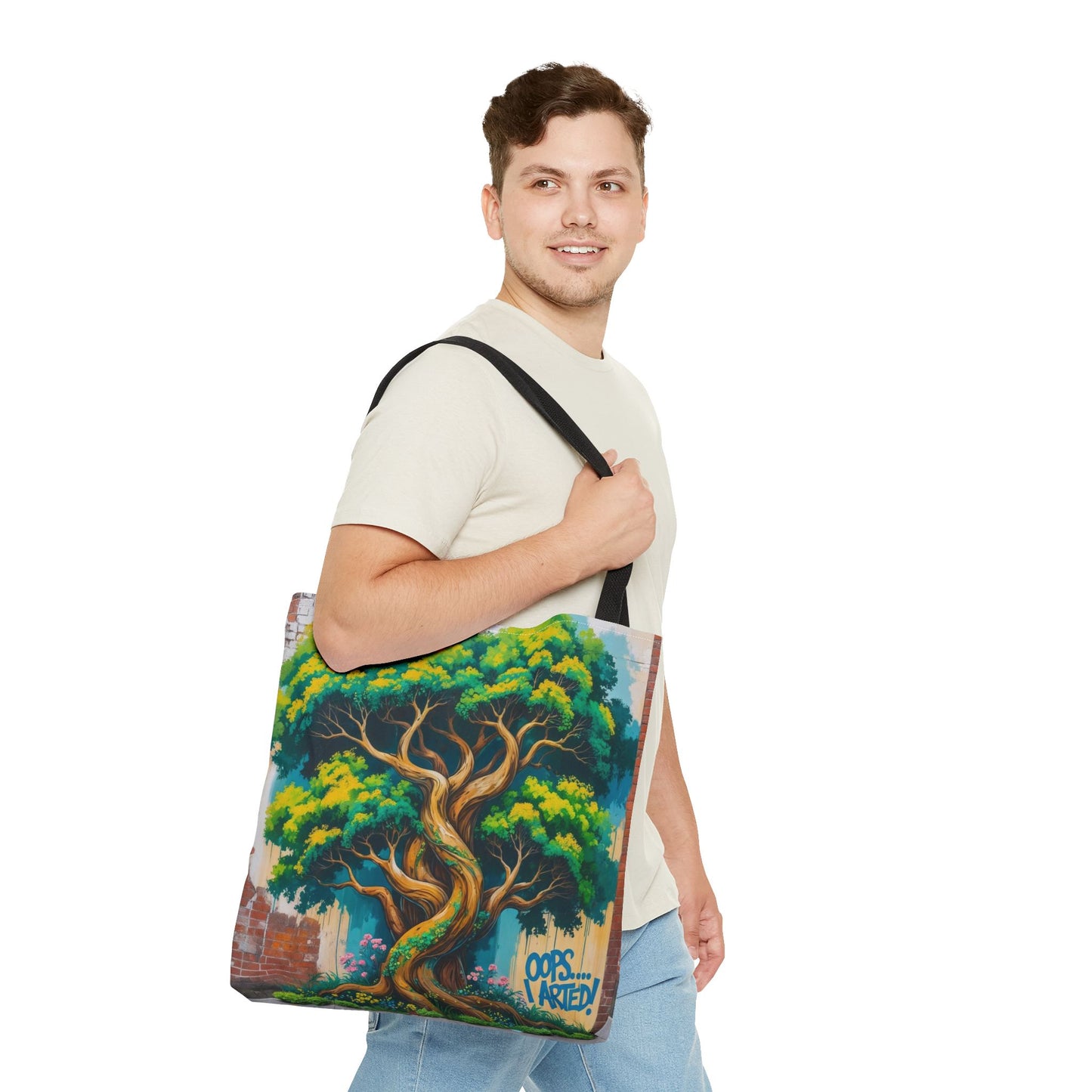 Artistic Surge - Eco-Friendly Canvas Tote Bag - OOPS TREE