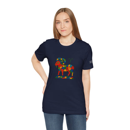 ARIES - T-shirt, The Zodiac in Colors