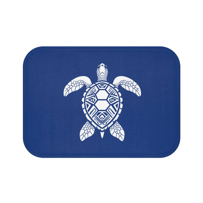 Tribal Bath Mat. Ocean Energy, Tribal Style