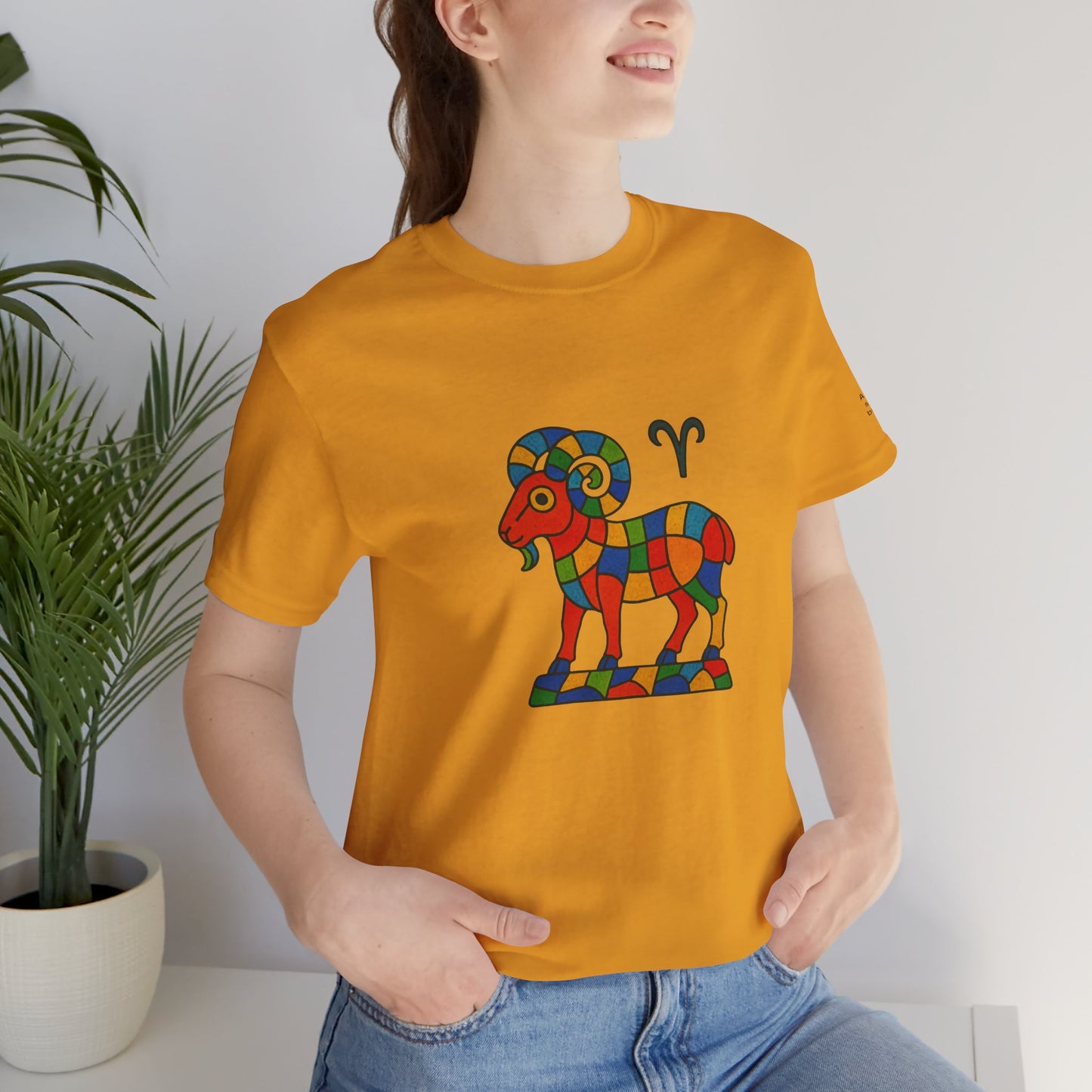 ARIES - T-shirt, The Zodiac in Colors