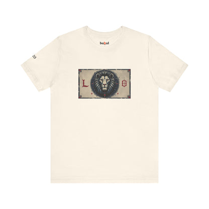 Leo - Gothic Zodiac T-Shirt. Zodiac in the Shadows