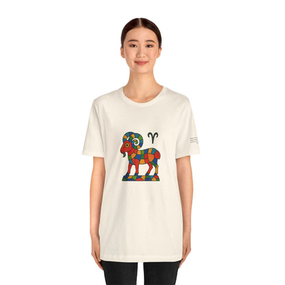 ARIES - T-shirt, The Zodiac in Colors