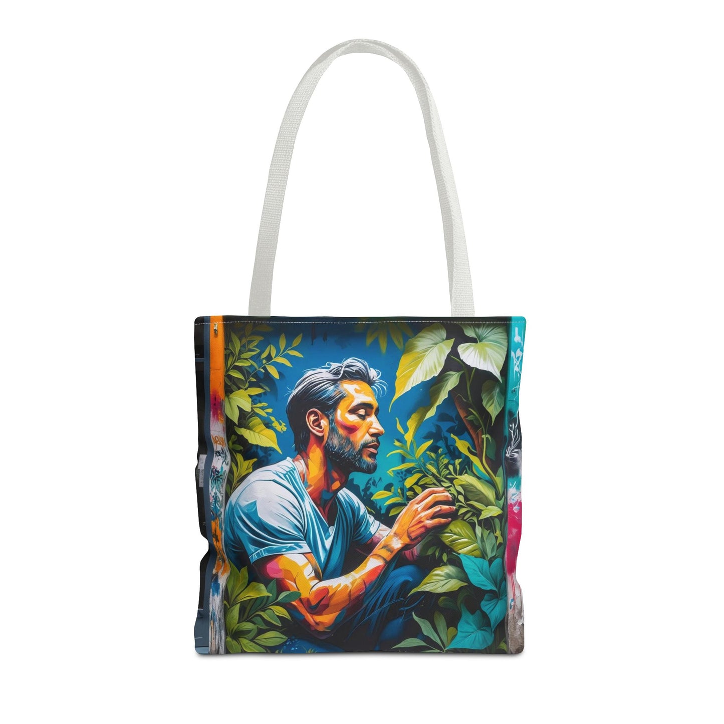 Artistic Surge - Eco-Friendly Canvas Tote Bag - LOVE FOR NATURE