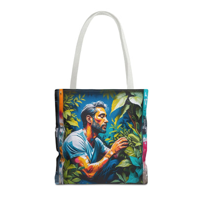 Artistic Surge - Eco-Friendly Canvas Tote Bag - LOVE FOR NATURE