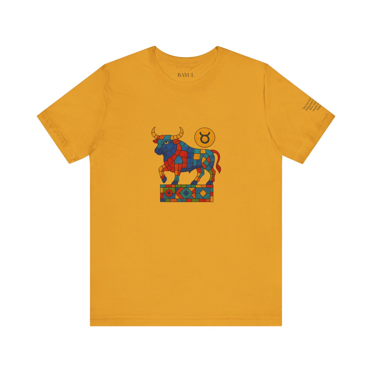 TAURUS - T-shirt, The Zodiac in Colors