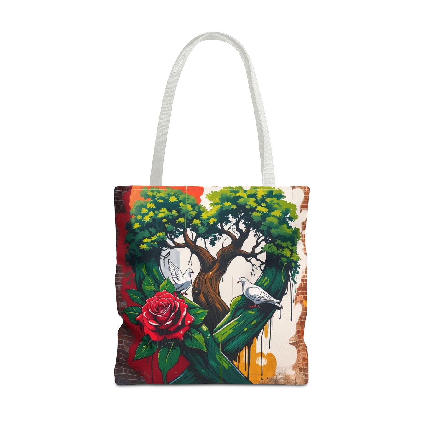 Artistic Surge - Eco-Friendly Canvas Tote Bag - ROSE