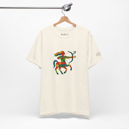 SAGITTARIUS - T-shirt, The Zodiac in Colors