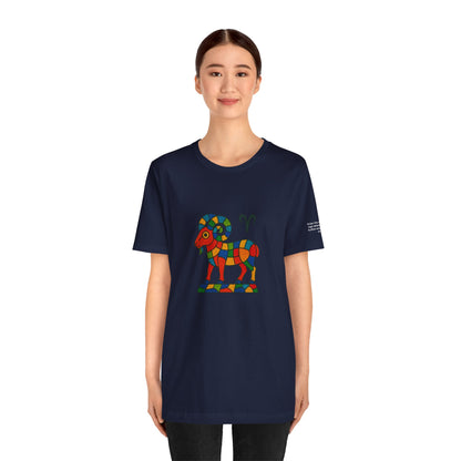 ARIES - T-shirt, The Zodiac in Colors