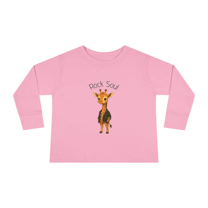 Rock Soul Kids Tees - Giraffe - Sweet Animals with a Rebel Beat