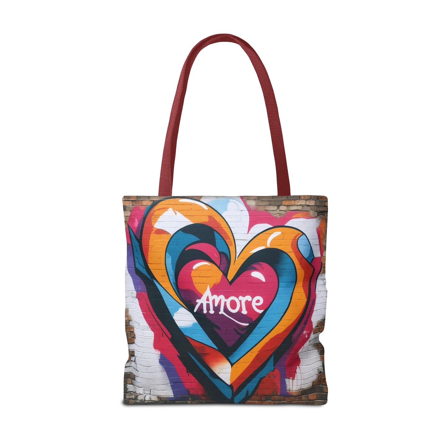 Artistic Surge - Eco-Friendly Canvas Tote Bag - HEART