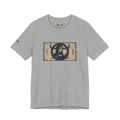 Virgo - Gothic Zodiac T-Shirt. Zodiac in the Shadows