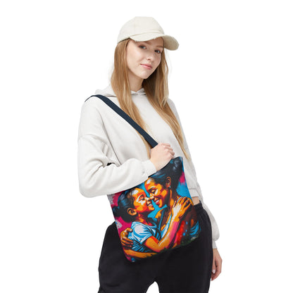 Artistic Surge - Eco-Friendly Canvas Tote Bag - SMILING HUG