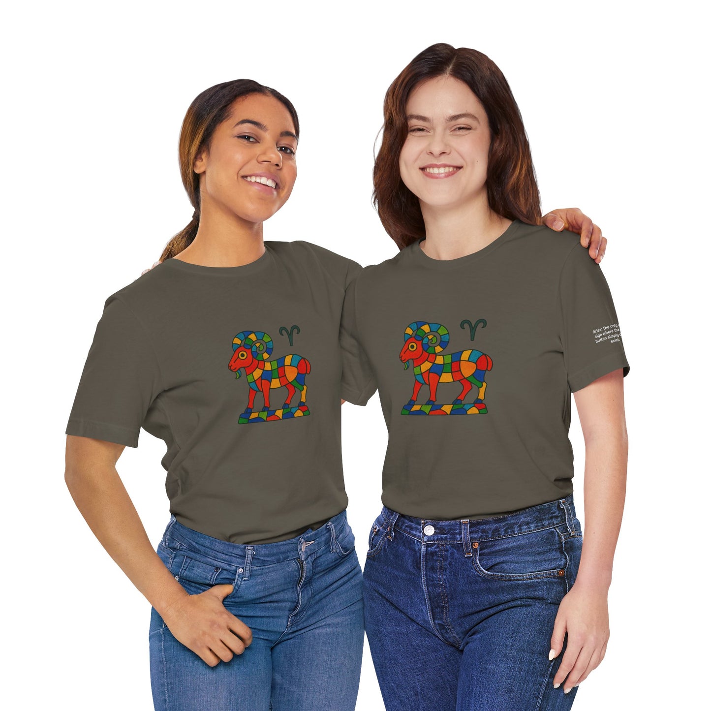 ARIES - T-shirt, The Zodiac Signs According to Saint Phalle