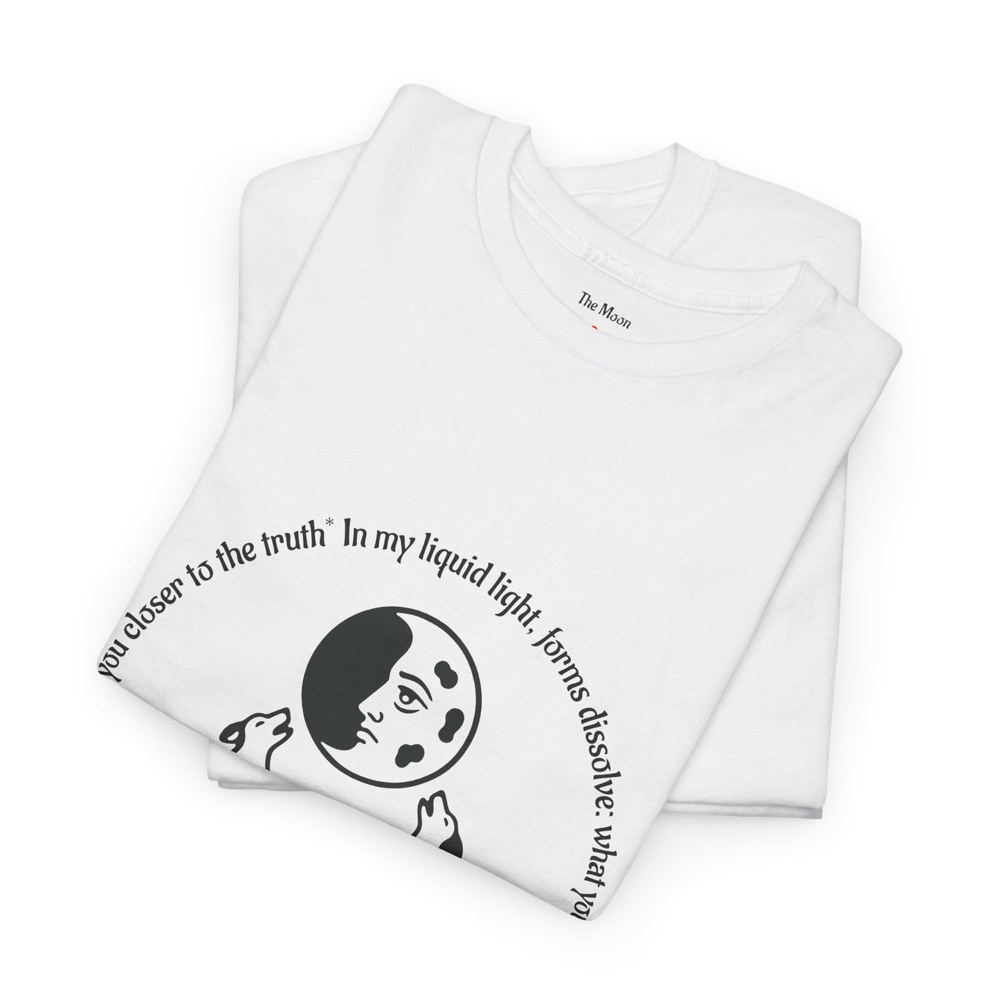The Moon - ArcanaPop T-Shirt – Where Tarot Magic Meets Pop Art