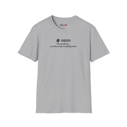CoffeeTherapy T-Shirt – Irony Is the Best Cure (Right After Coffee)
