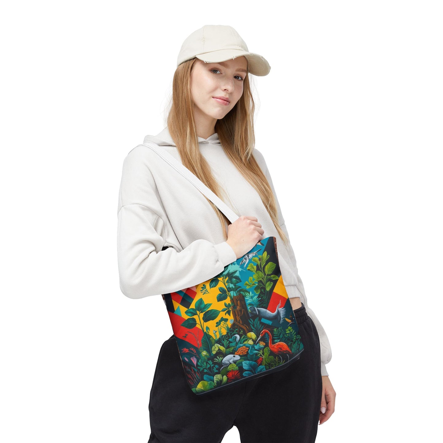 Artistic Surge - Eco-Friendly Canvas Tote Bag - NATURE