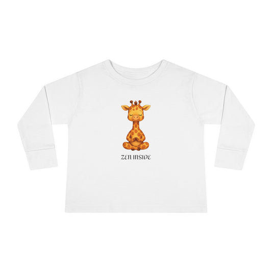 Zen Inside Long Sleeve Tee - GIRAFFE