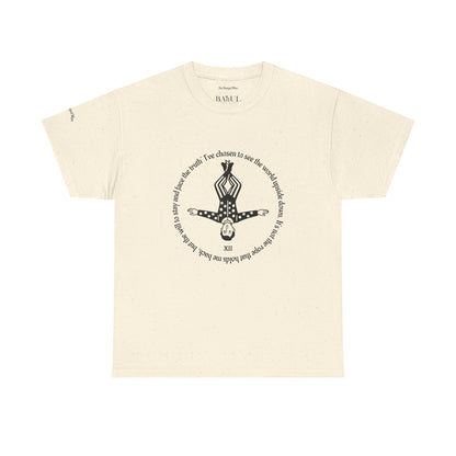 The Hanged Man - ArcanaPop T-Shirt – Where Tarot Magic Meets Pop Art