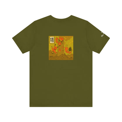 The Tower - Tarot in Ukiyo-e Style