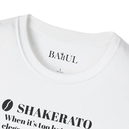 CoffeeTherapy T-Shirt – Irony Is the Best Cure (Right After Coffee)