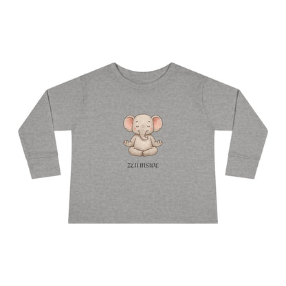 Zen Inside Long Sleeve Tee - ELEPHANT