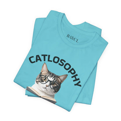 Catlosophy Unisex Jersey Short Sleeve Tee –  "You can't please everyone" Design