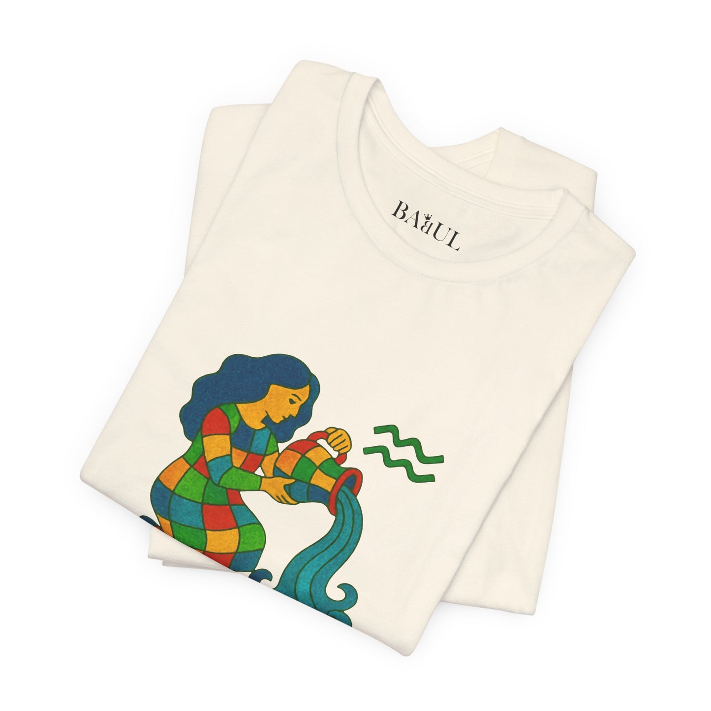 AQUARIUS - T-shirt, The Zodiac in Colors