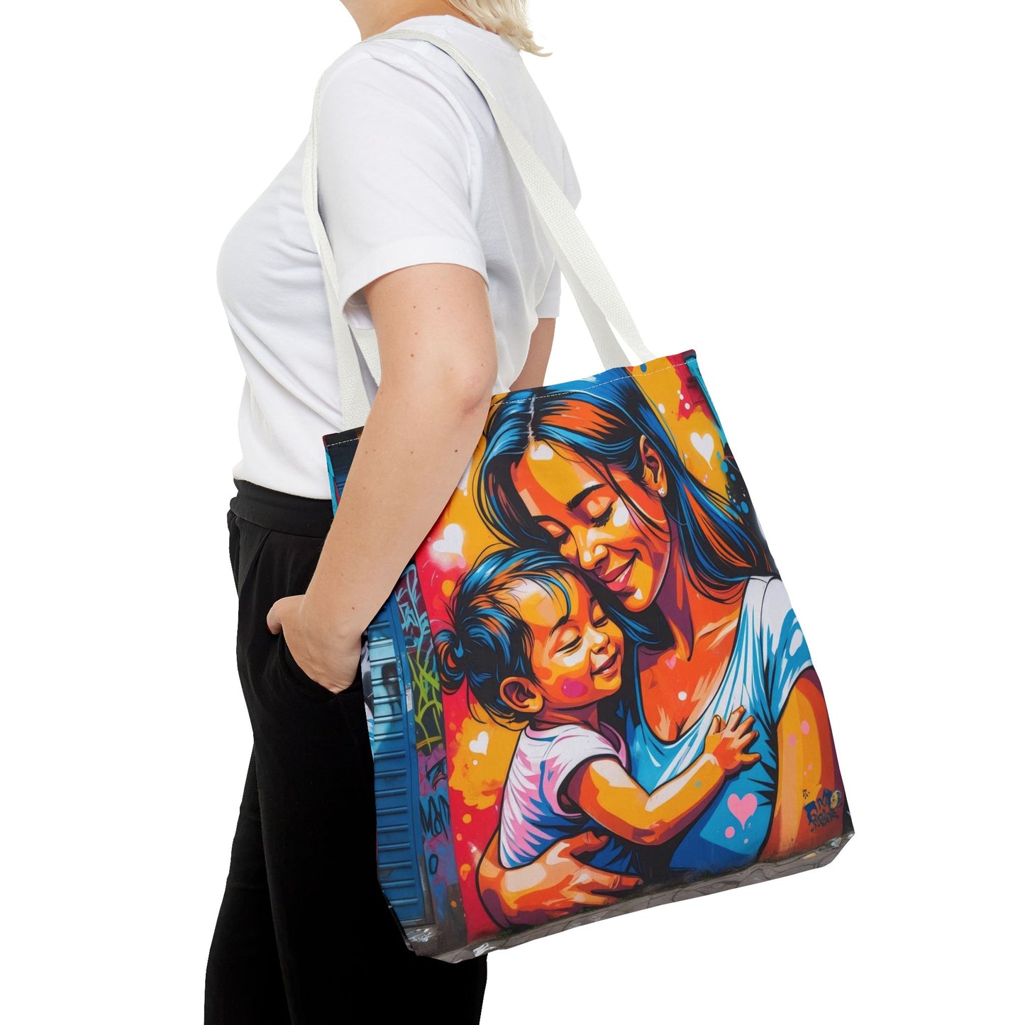 Artistic Surge - Eco-Friendly Canvas Tote Bag - HUG