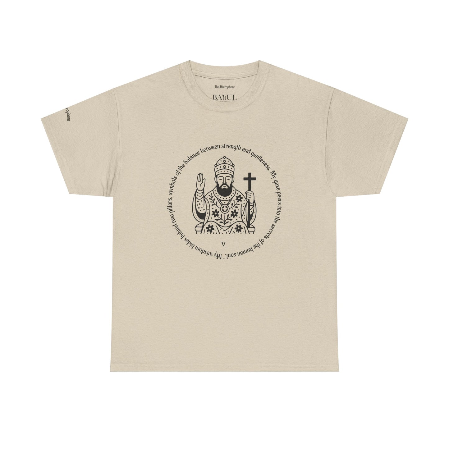 The Hierophant - ArcanaPop T-Shirt – Where Tarot Magic Meets Pop Art