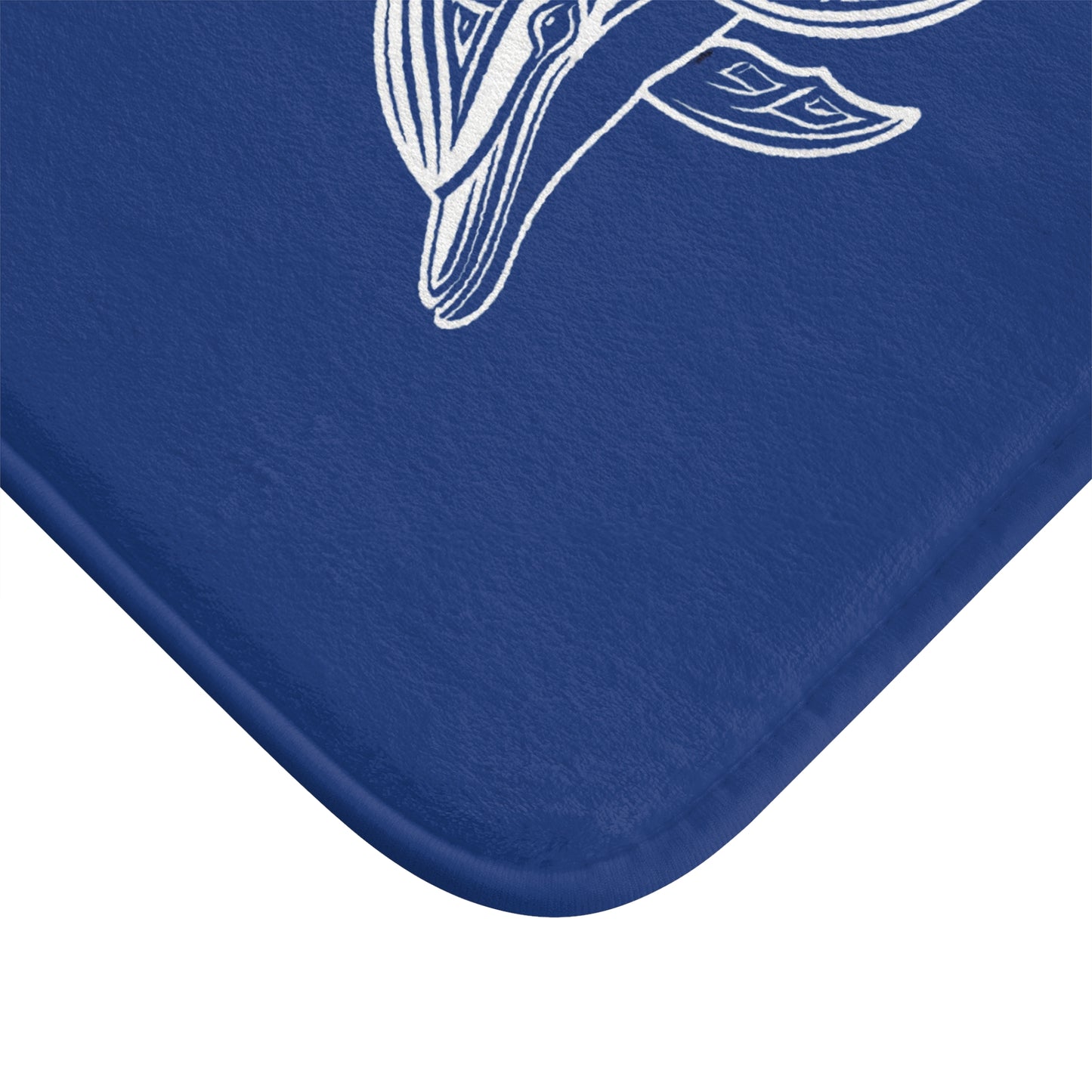 Tribal Bath Mat. Ocean Energy, Tribal Style