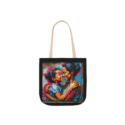 Artistic Surge - Eco-Friendly Canvas Tote Bag - SMILING HUG