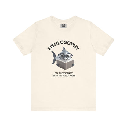 Fishlosophy Unisex Jersey Short Sleeve Tee –  See the vastness even in small spaces