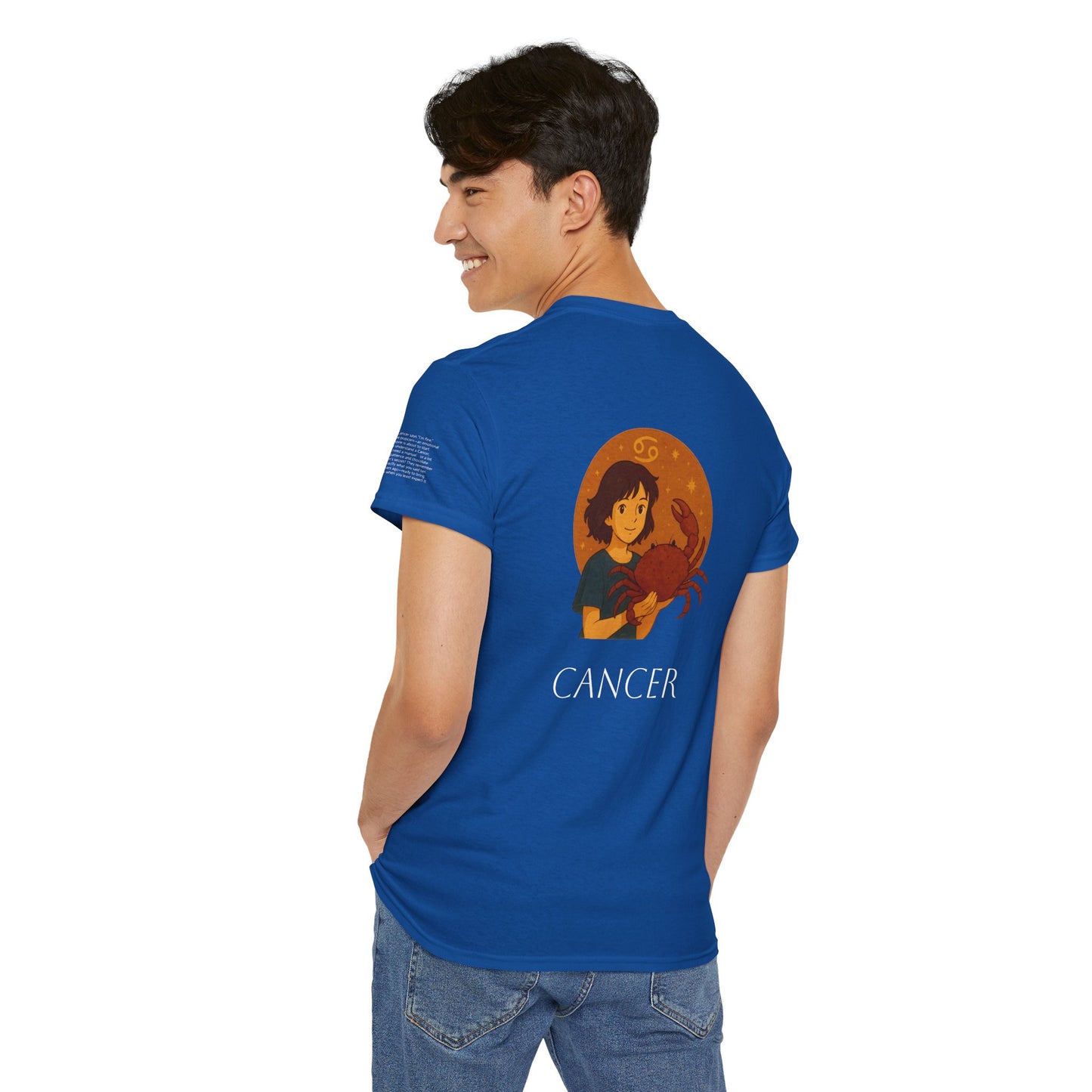 CANCER - Dreamy Zodiac T-Shirts – The Magic of the Stars in Ghibli Style