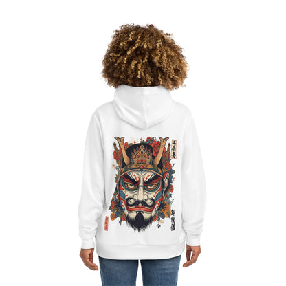 Bold Oni Mask Hoodie - Japanese Irezumi Tattoo Art Streetwear