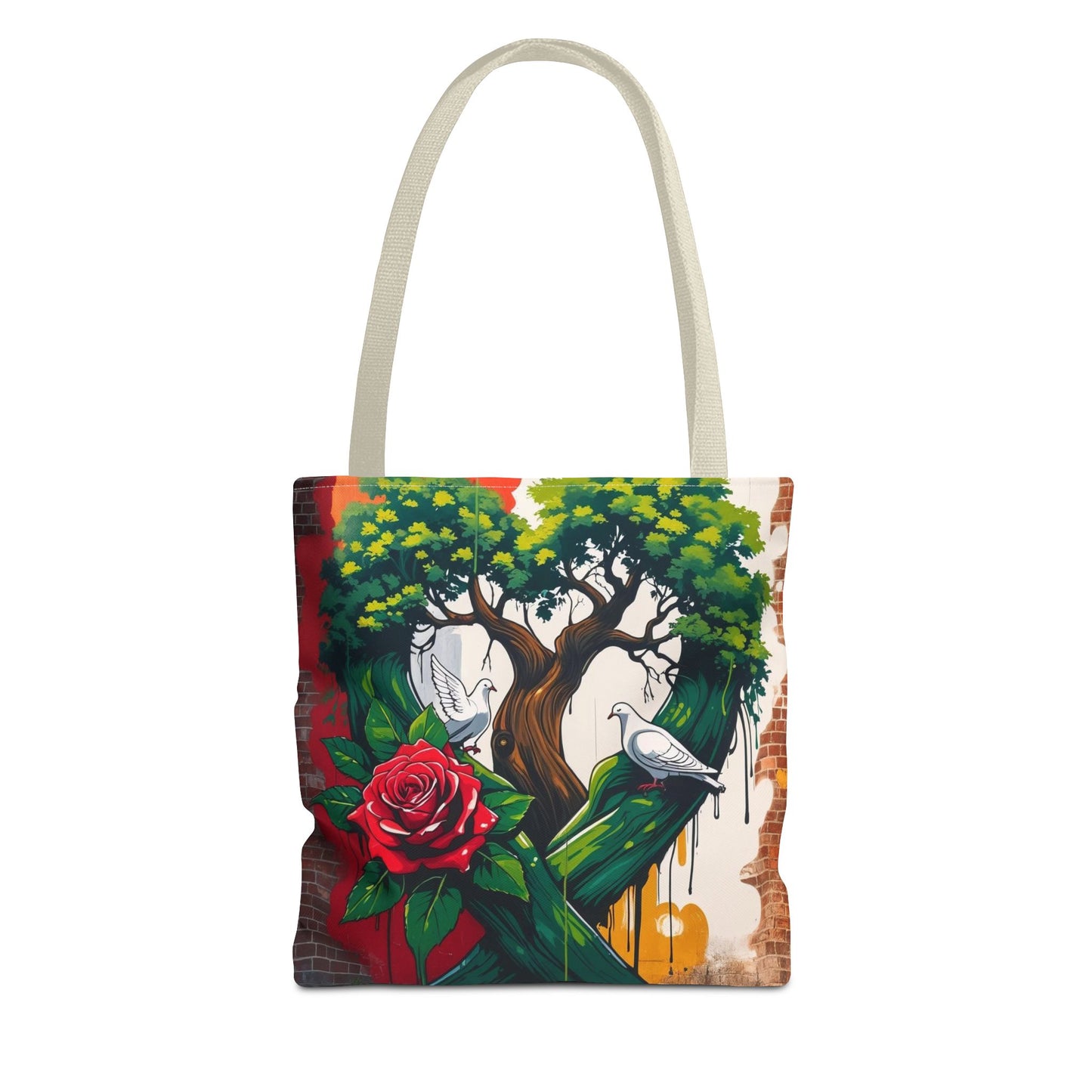 Artistic Surge - Eco-Friendly Canvas Tote Bag - ROSE