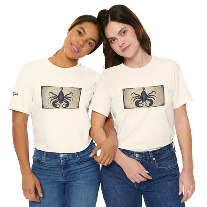 Scorpio - Gothic Zodiac T-Shirt. Zodiac in the Shadows