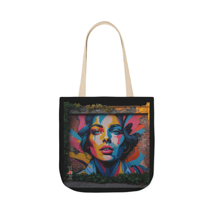 Artistic Surge - Eco-Friendly Canvas Tote Bag - FEMALE FACE