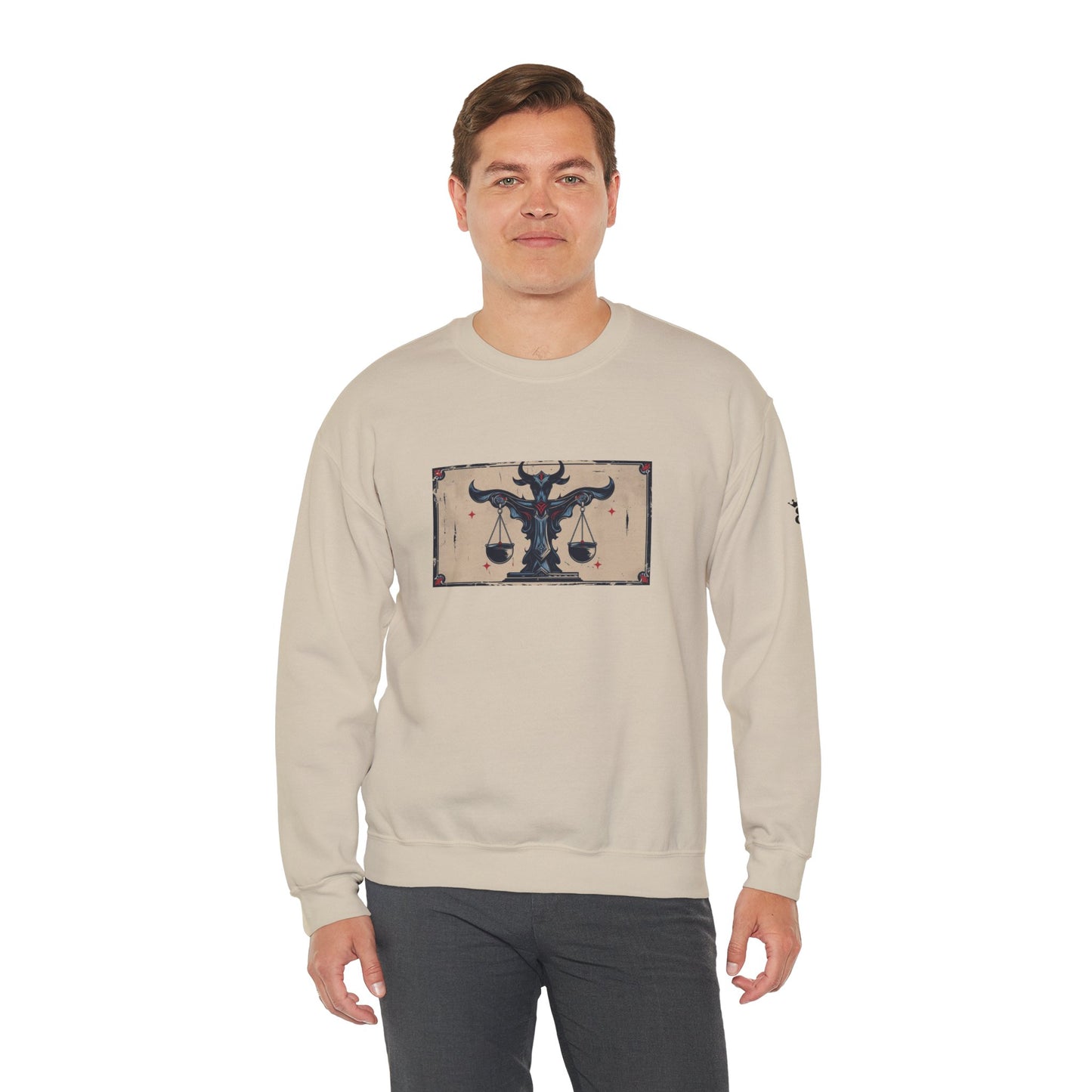 Libra - Gothic Zodiac Blue Sweatshirt