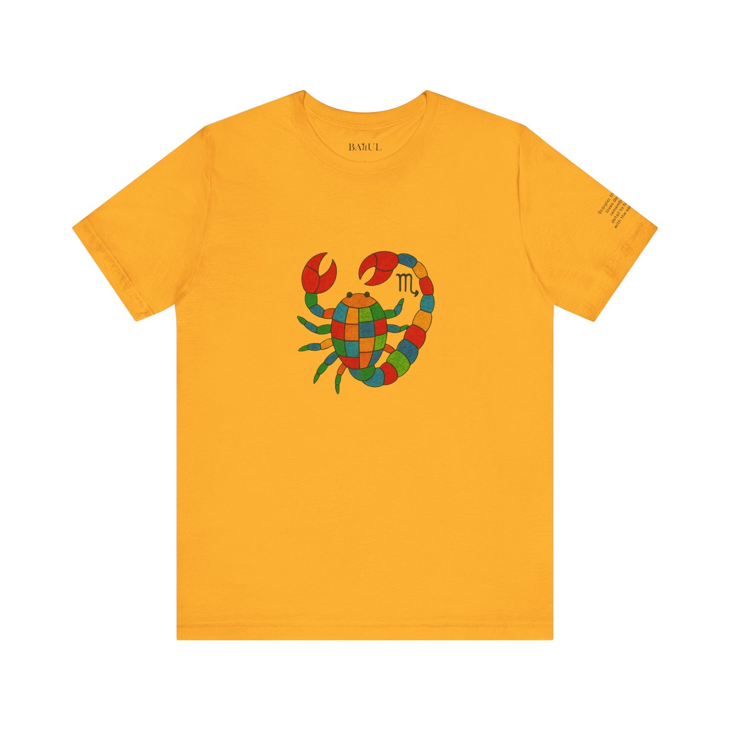 SCORPIO - T-shirt, The Zodiac in Colors