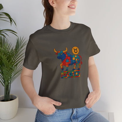TAURUS - T-shirt, The Zodiac in Colors