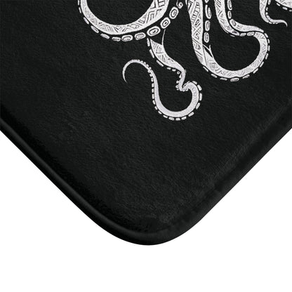 Tribal Bath Mat. Ocean Energy, Tribal Style
